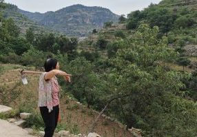 Though many of their children have left for the cities, the people of Wangjinzhuang in Hebei continue to feed themselves with plants grown sustainably on terraced fields (Image: Miaomiao Qi)